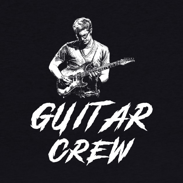 Guitar Crew Awesome Tee: Strumming with Humorous Melodies! by MKGift